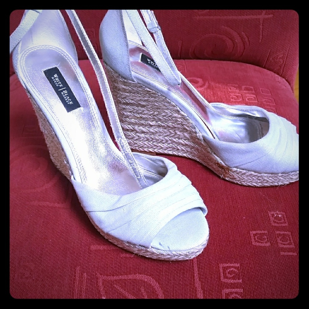 White House Black Market wedges